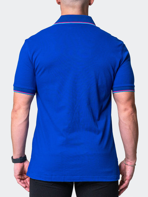 MACEOO Mozart Two Tip Polo Blue XL 4