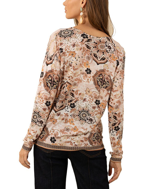 Hale Bob Alondra Blouse Beige Medium 3