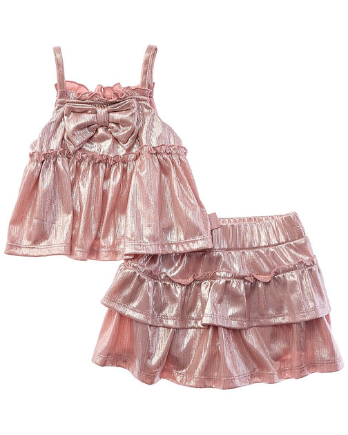 Juicy Couture Top and Skort Set Pink US 4 2