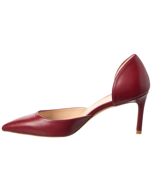Stuart Weitzman Mara 75 Dorsay Pump Red US 6.5 3