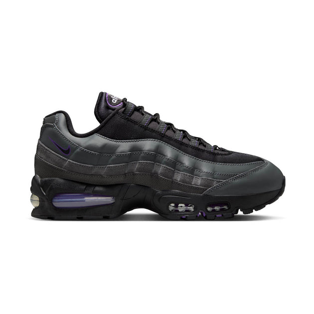 Nike Air Max 95 Big Bubble Iron Grey Wild Grape Black US 8.5 3