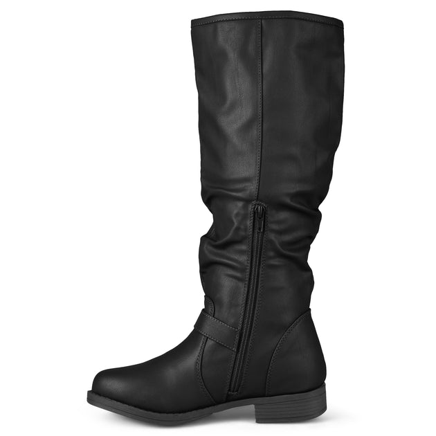 Journee Collection Stormy Women's Riding Boot Brown US 8.5 3