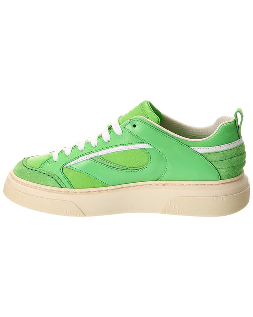 Salvatore Ferragamo Cassina Sneaker Green US 8 3