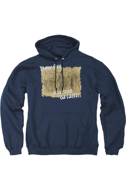 Gildan Princess Bride Stormin Da Castle Hoodie Blue XLarge 2