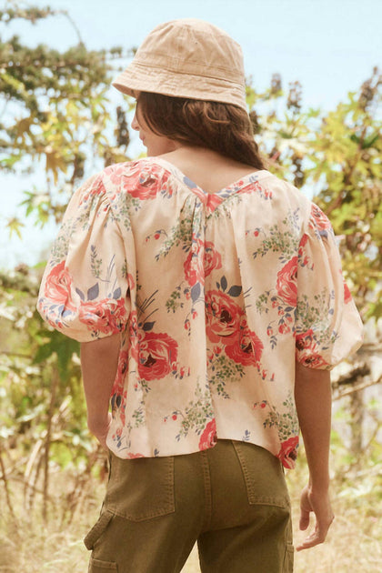 THE GREAT Bungalow Top Beige Medium 3