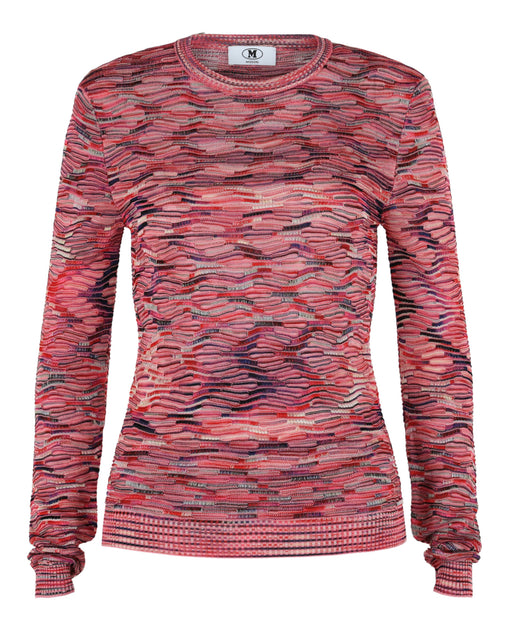 M Missoni Wave Knit Sweater Pink XS 2