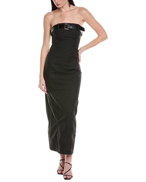 Avantlook Midi Dress Black Large 2