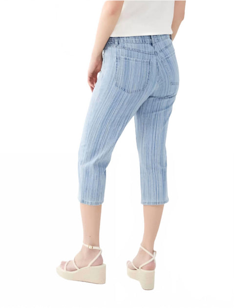FDJ Olivia Capri Blue US 6 4