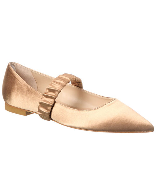 Stuart Weitzman Maxine Ballet Flat Beige US 6.5 2