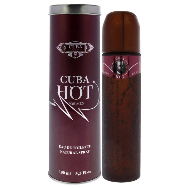 Cuba Hot Eau de Toilette 3.3 oz 2