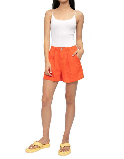 L'Agence Zahari Pleated Short Multi 24 3