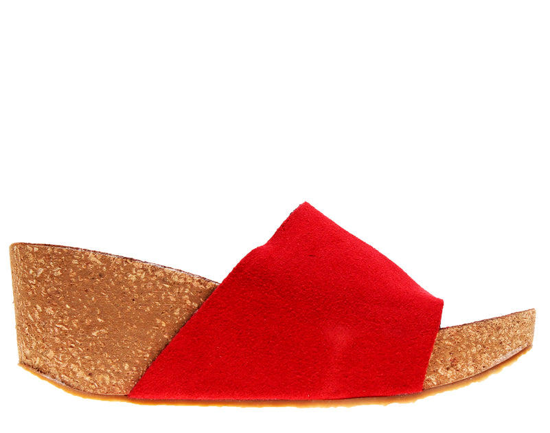 Chocolat Blu Riverside Wedge Red Sandal EU 39 3