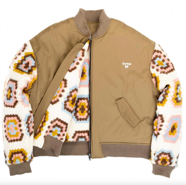 Selfmade Knit Technical Bomber Yellow XLarge 4