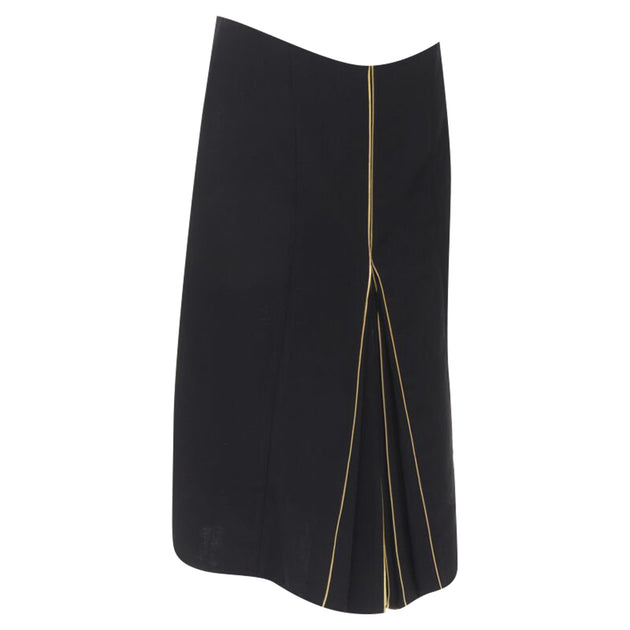 Marni Knit Knee Skirt Black EU 36 4