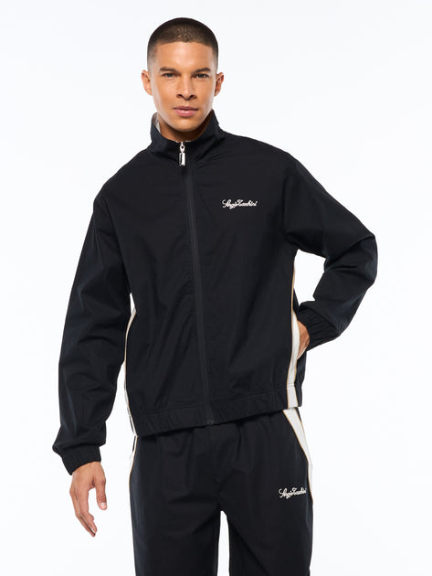 Sergio Tacchini Fiamma Track Jacket Black Small 3