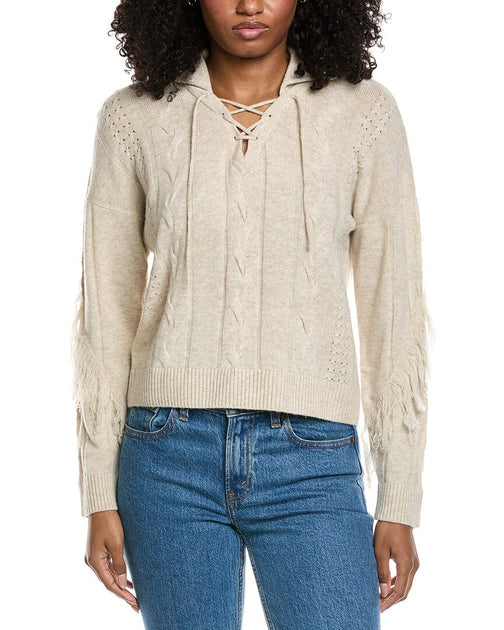 Pull Brodie Cable Fringe Polo Marron Small 2