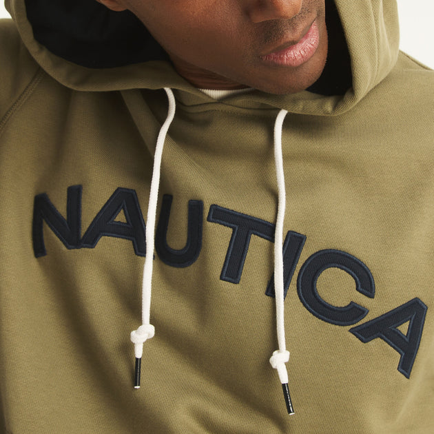 Nautica Pullover Logo Hoodie Blue X-Small 4
