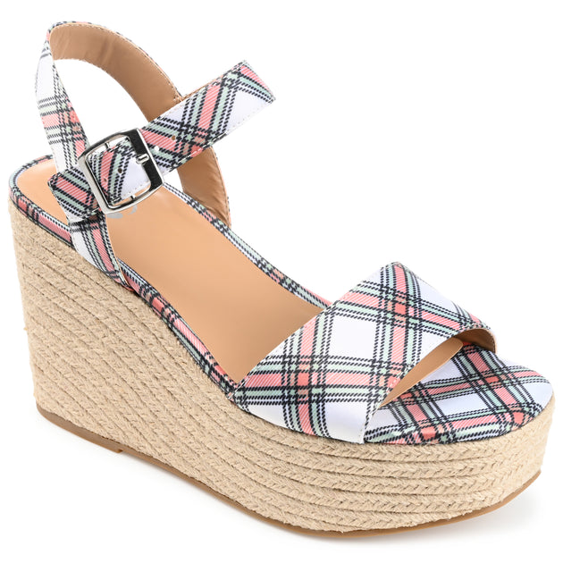 Journee Collection Pearrl Sandal Multi US 8.5 2