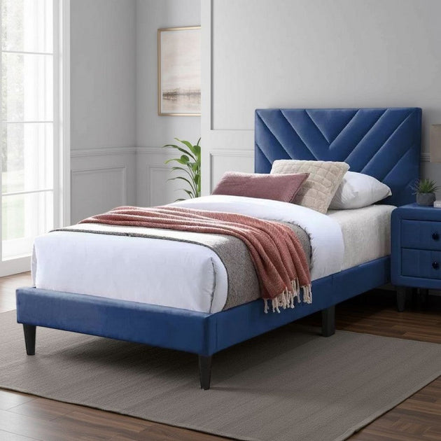 Hivvago Lilian Bed Navy Blue 3