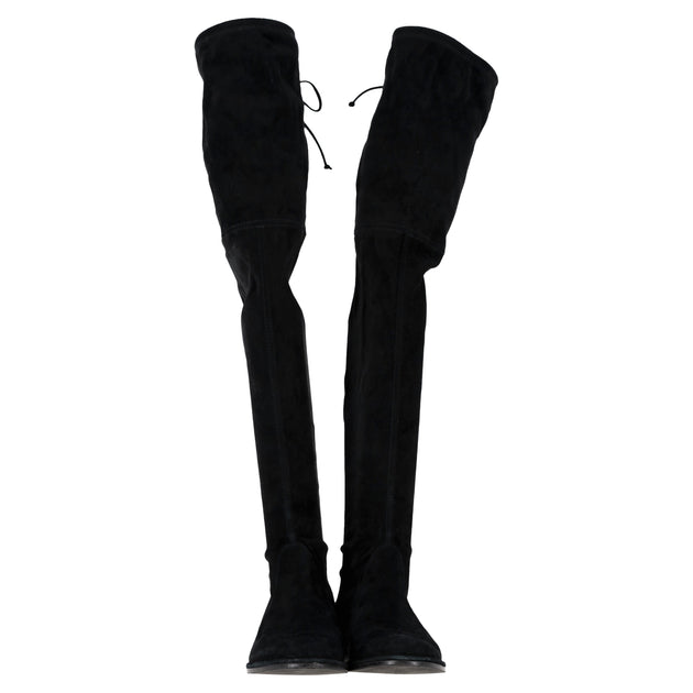 Stuart Weitzman Lowland Over the Knee Boots Black EU 38 3