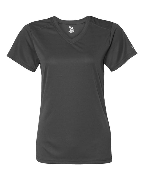 Badger B-Core V-Neck T-Shirt Pink XXLarge 2