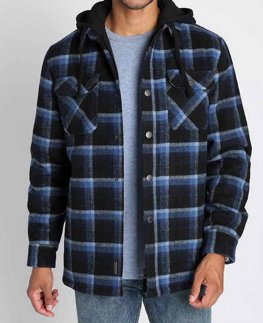 JACHS NEW YORK Hooded Jacket Blue Small 2