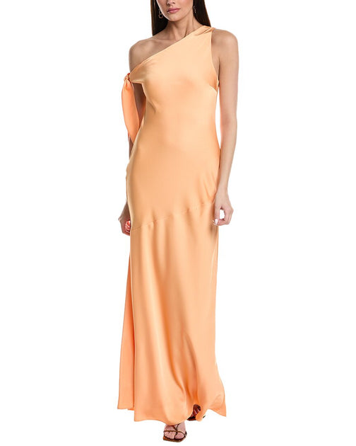 Misha Collection Zhuri Satin Gown Pink XSmall 2