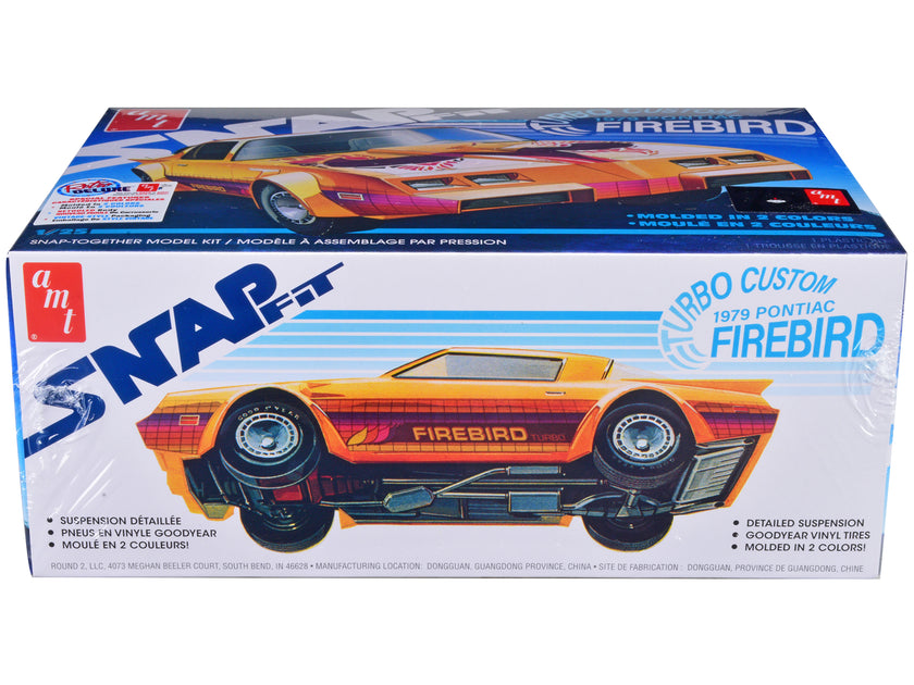 AMT 1979 Pontiac Firebird Turbo Custom Model Kit Orange 1/25 3