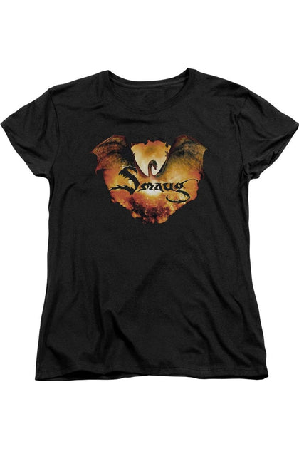 Gildan Hobbit Reign Black Medium Women's T-Shirt 2