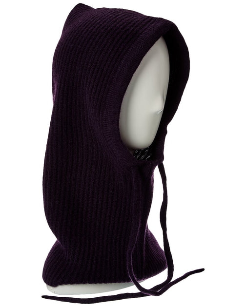 Amicale Cashmere Ribbed Knit Cashmere Hood ShopSimon