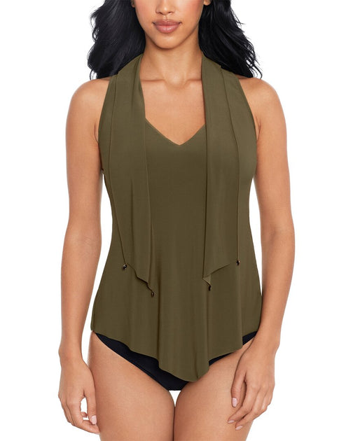 Magicsuit Izzy Tankini Grün US 12 2