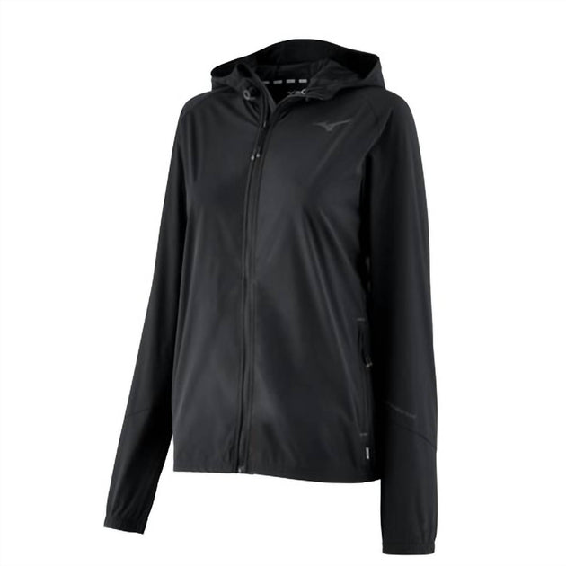Mizuno Infinity Packable Rain Jacket Black XL 2