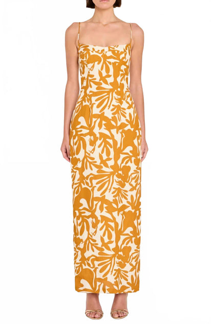 Amanda Uprichard Lawrence Maxi Dress Multi Large 2