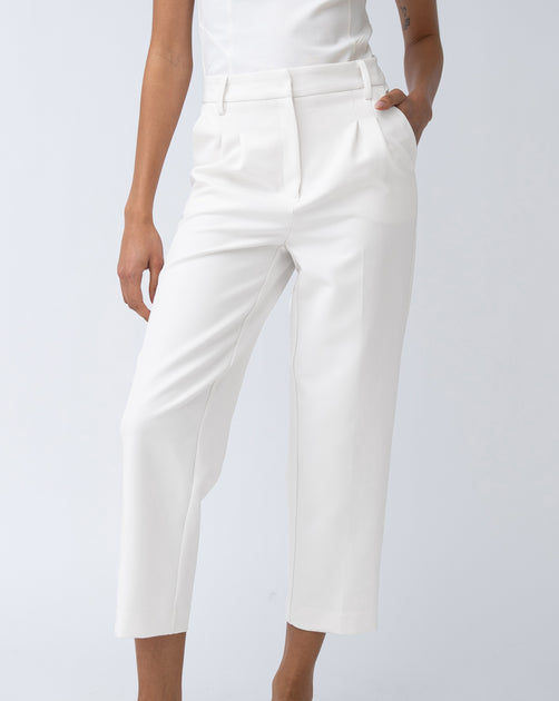 Adrienne Landau Cropped Pleated Trouser Multi US 2 2