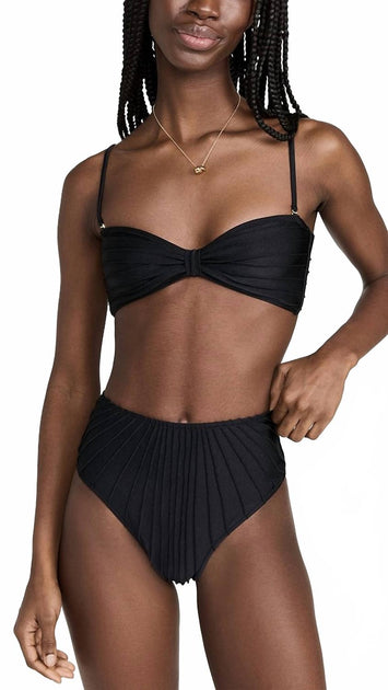 SHANI SHEMER Alice Bikini Bottom Black Medium 2