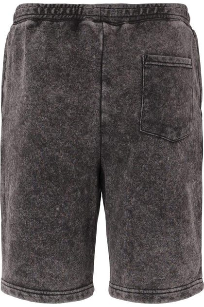 Independent Trading Co. Mineral Wash Fleece Shorts - Schwarz, Medium 3