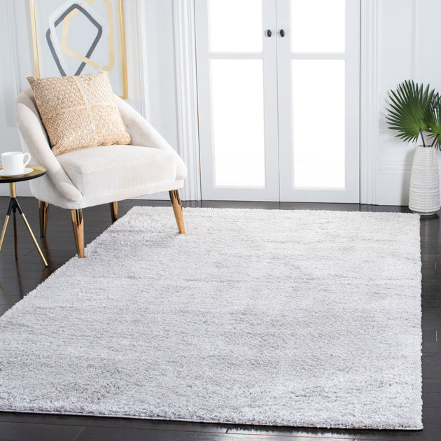 Tapis Shag Safavieh August, Gris Clair 2