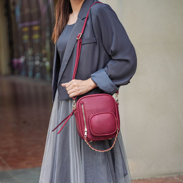 MKF Winona Crossbody Bag Pink Small 3