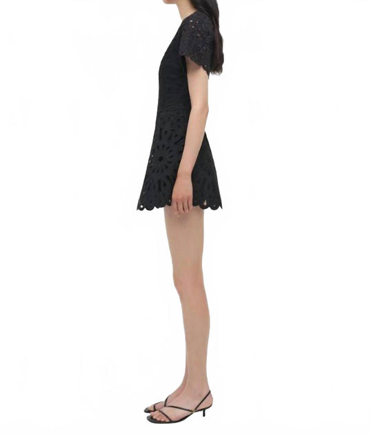 SIMKHAI Emrys Mini Dress Black US 4 4