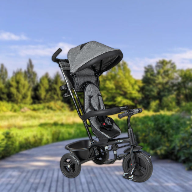 Hivvago 4-in-1 Toddler Tricycle Black 3
