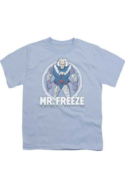 Gildan DC Comics Mr Freeze Youth T-Shirt White Medium 2