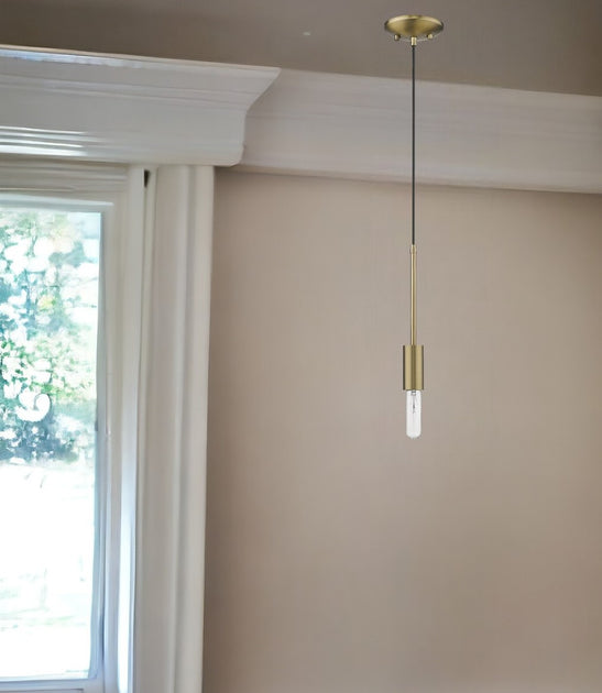 Hivvago Mini Pendant Light Dull Gold 2