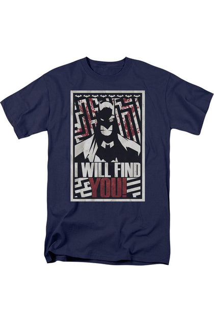 Gildan Batman T-Shirt Manches Courtes Bleu Small 2