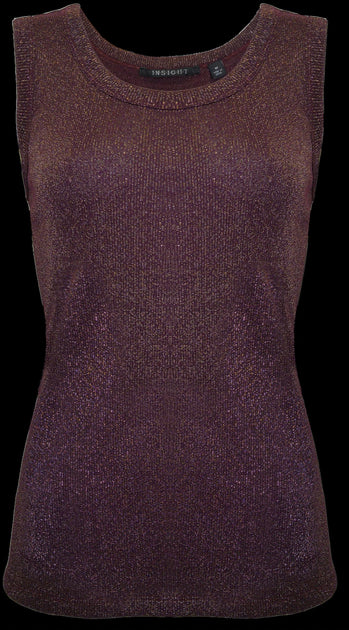 Insight Women's Solid Tank Purple XL 3
