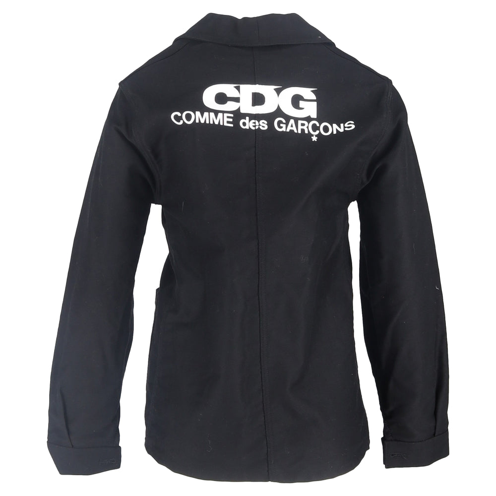 ジャケット・アウター COMME des GARCONS / LE LABOUREUR WORK COMME des GARÇONS Le Laboureur Short Work Jacket In Black Cotton