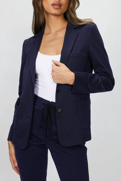 6397 Fitted Blazer Blue Small 2