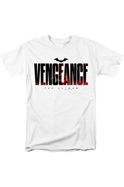 Gildan The Batman Vengeance For The Bat T-Shirt White 5XLarge 2