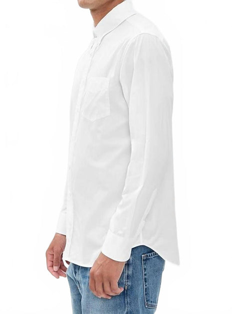 Knickerbocker Wooster Cotton Shirt White XXLarge 3