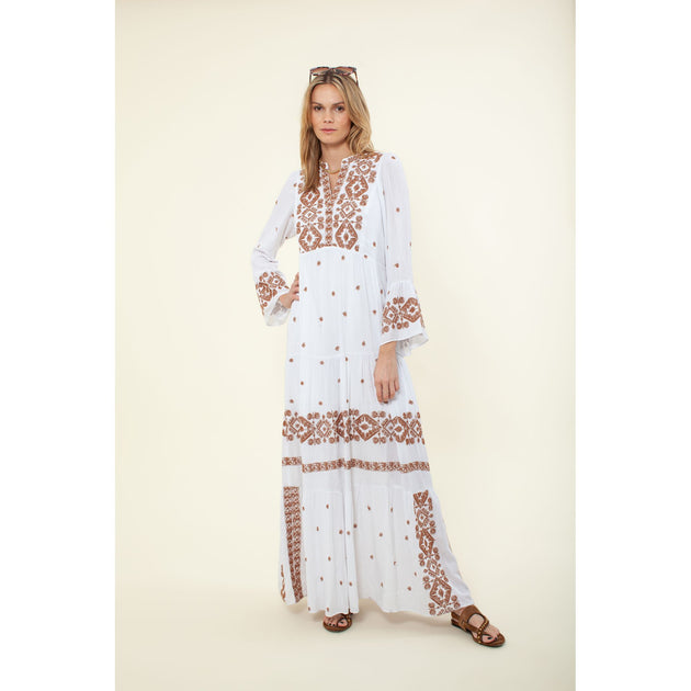 HALE BOB Marja Maxi Dress Multi Medium 2