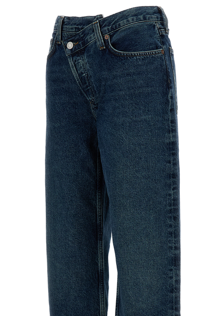 AGOLDE Arc Criss Cross Jeans Blau 26 4